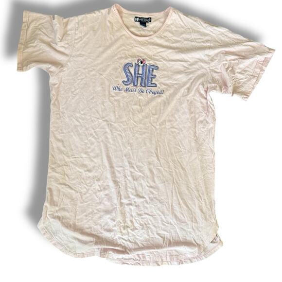 Big Dog Vintage She Who Must Be Obeyed Sleep Gown/Shirt - Picture 1 of 4